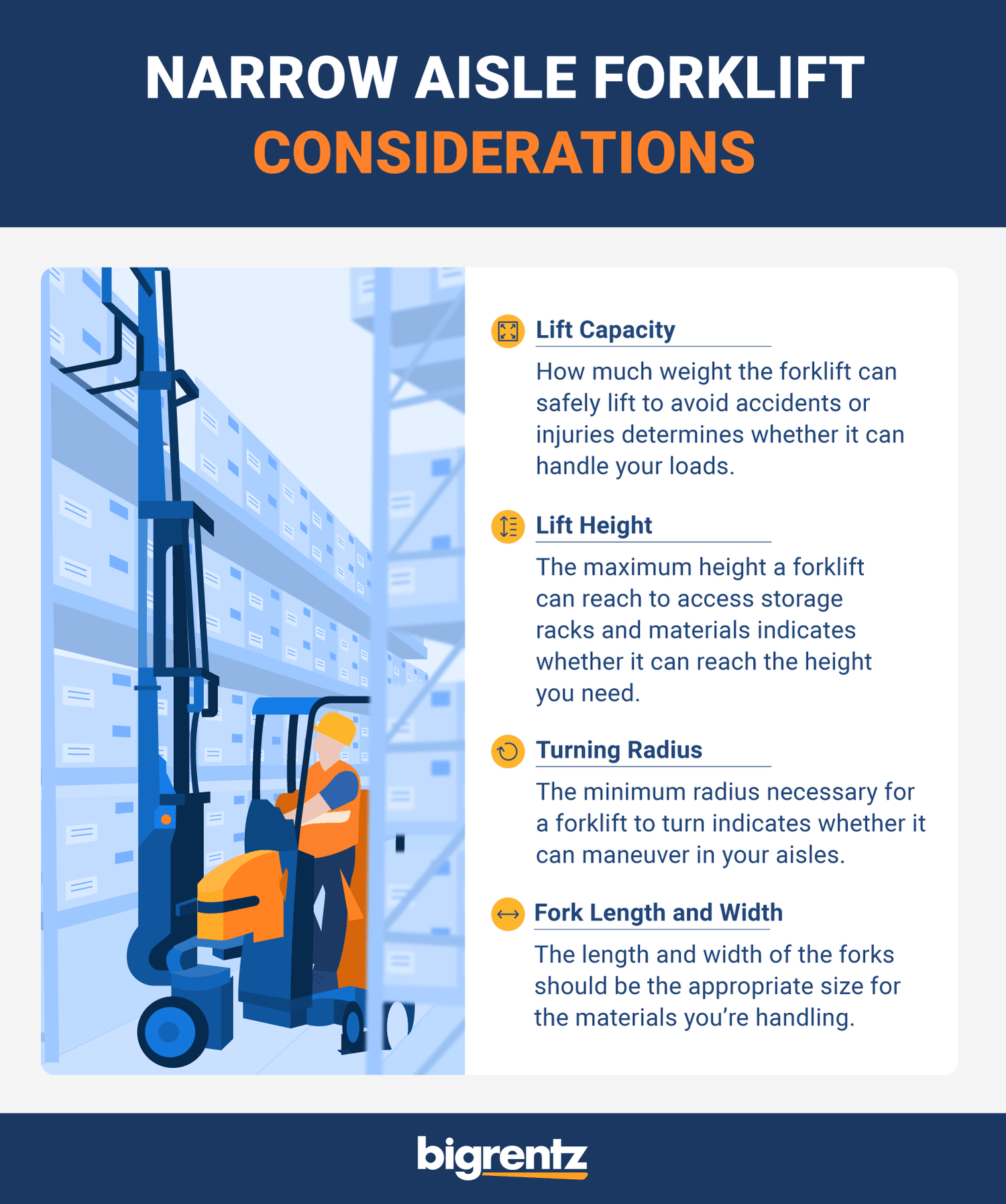 narrow aisle forklift training