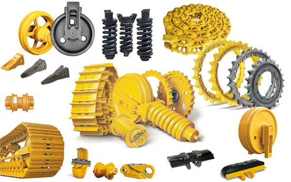 excavator parts diagram