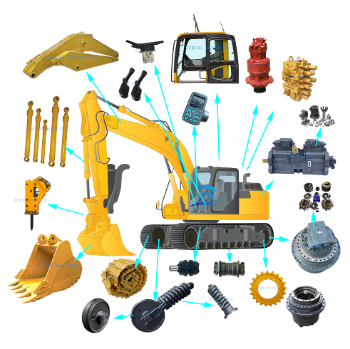 How to Use Excavator Parts Diagrams to Improve Performance