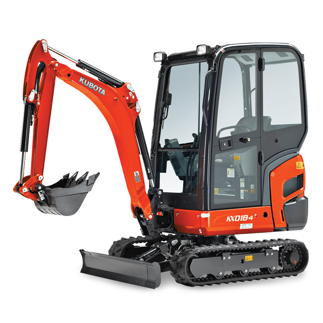 mini excavator   Kubota mini excavator KX018-4