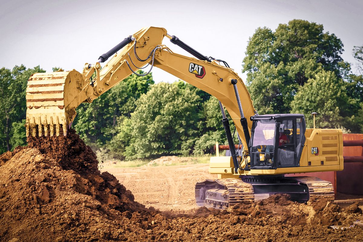 330C Caterpillar excavator